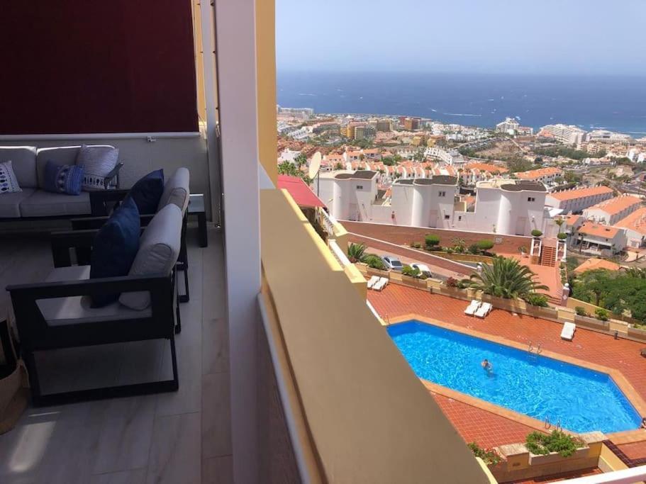 Apartamento Con Impresionantes Vistas Y Piscina Costa Adeje  Ngoại thất bức ảnh